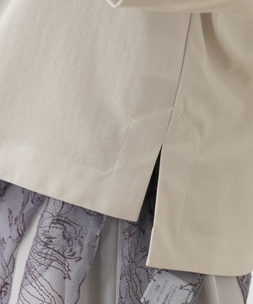 Leilian PLUS HOUSE / レリアンプラスハウス テーラードジャケット | カットソーライトジャケット【SORAGE】 | 詳細10