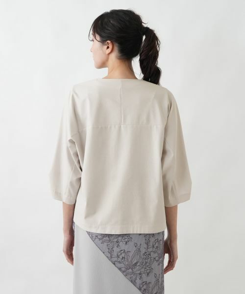 Leilian PLUS HOUSE / レリアンプラスハウス テーラードジャケット | カットソーライトジャケット【SORAGE】 | 詳細6