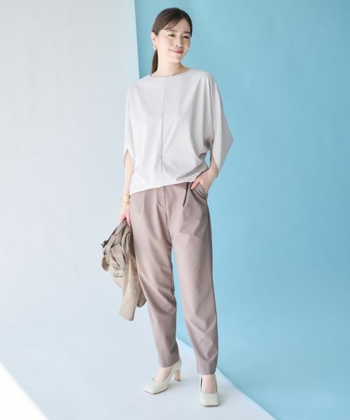 Leilian PLUS HOUSE / レリアンプラスハウス シャツ・ブラウス | ニュアンススリーブカットソー【SORAGE】 | 詳細6