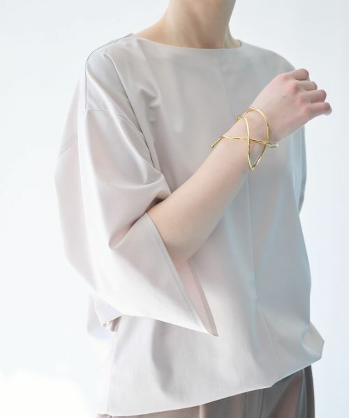 Leilian PLUS HOUSE / レリアンプラスハウス シャツ・ブラウス | ニュアンススリーブカットソー【SORAGE】 | 詳細9