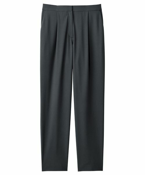 Leilian PLUS HOUSE / レリアンプラスハウス その他パンツ | カットソーテーパードパンツ【SORAGE】（チャコール系）