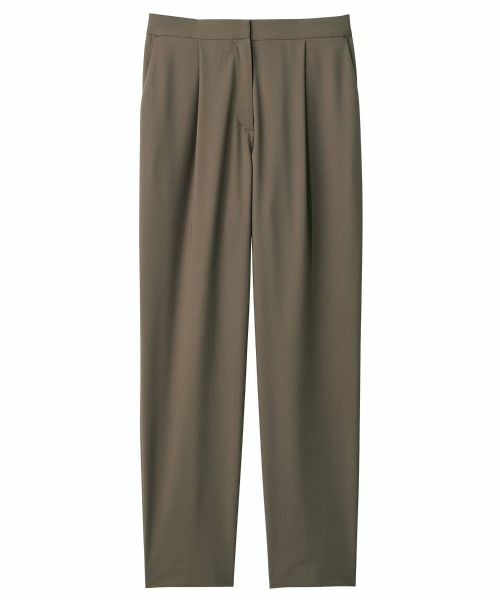 Leilian PLUS HOUSE / レリアンプラスハウス その他パンツ | カットソーテーパードパンツ【SORAGE】（モカ）