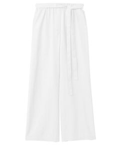 Leilian PLUS HOUSE / レリアンプラスハウス その他パンツ | ツイルワイドパンツ【SORAGE】