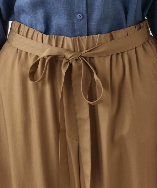 Leilian PLUS HOUSE / レリアンプラスハウス その他パンツ | ツイルワイドパンツ【SORAGE】 | 詳細10