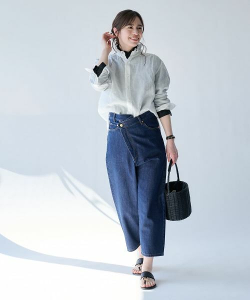 Leilian PLUS HOUSE / レリアンプラスハウス シャツ・ブラウス | 大人のフリルシアーシャツ【SORAGE】 | 詳細16