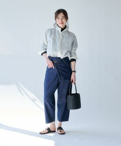 Leilian PLUS HOUSE / レリアンプラスハウス シャツ・ブラウス | 大人のフリルシアーシャツ【SORAGE】 | 詳細17