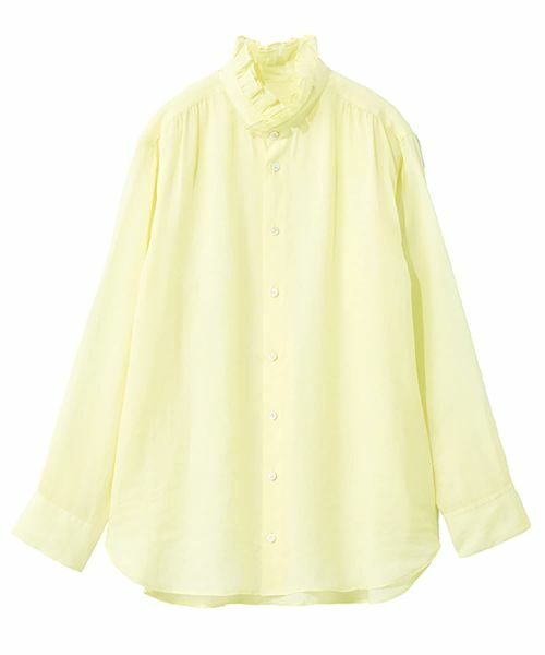Leilian PLUS HOUSE / レリアンプラスハウス シャツ・ブラウス | 大人のフリルシアーシャツ【SORAGE】 | 詳細28
