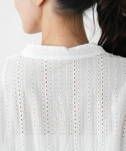 Leilian PLUS HOUSE / レリアンプラスハウス シャツ・ブラウス | レースラバリジャケット【SORAGE】 | 詳細8