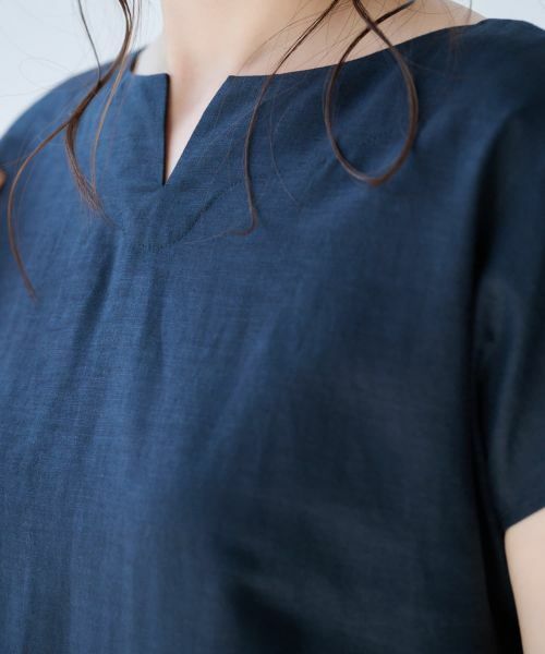 Leilian PLUS HOUSE / レリアンプラスハウス ドレス | キーネックティアードワンピース【SORAGE】 | 詳細16