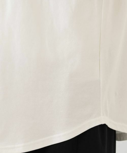 Leilian PLUS HOUSE / レリアンプラスハウス カットソー | 大人の為のレース付きハイネックインナー【SORAGE】 | 詳細13