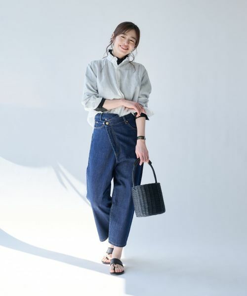 Leilian PLUS HOUSE / レリアンプラスハウス デニムパンツ | ちょっと可愛い大人デニムパンツ【SORAGE】 | 詳細1