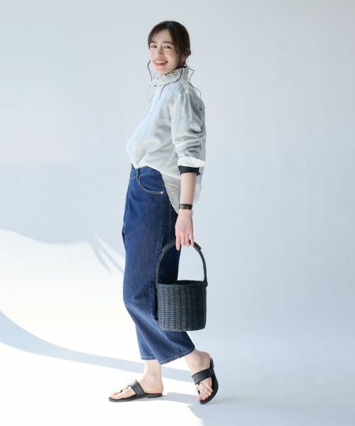 Leilian PLUS HOUSE / レリアンプラスハウス デニムパンツ | ちょっと可愛い大人デニムパンツ【SORAGE】 | 詳細4