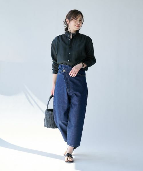 Leilian PLUS HOUSE / レリアンプラスハウス デニムパンツ | ちょっと可愛い大人デニムパンツ【SORAGE】 | 詳細5