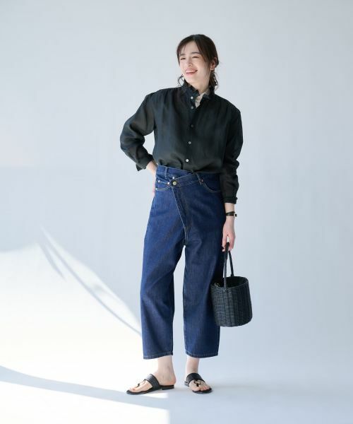 Leilian PLUS HOUSE / レリアンプラスハウス デニムパンツ | ちょっと可愛い大人デニムパンツ【SORAGE】 | 詳細6