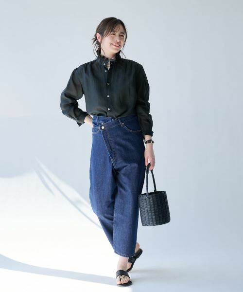 Leilian PLUS HOUSE / レリアンプラスハウス デニムパンツ | ちょっと可愛い大人デニムパンツ【SORAGE】 | 詳細7