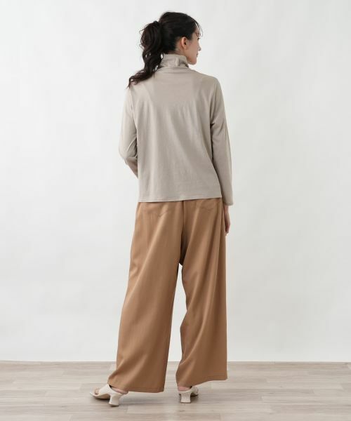 Leilian PLUS HOUSE / レリアンプラスハウス カットソー | タートルネックプルオーバー【SORAGE】 | 詳細3