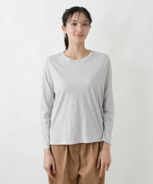 Leilian PLUS HOUSE / レリアンプラスハウス カットソー | ラウンドネックプルオーバー【SORAGE】 | 詳細10