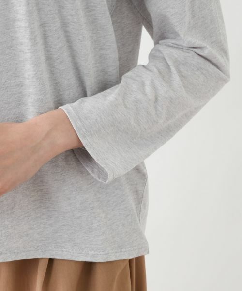 Leilian PLUS HOUSE / レリアンプラスハウス カットソー | ラウンドネックプルオーバー【SORAGE】 | 詳細15