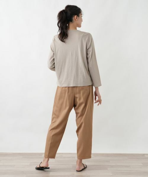 Leilian PLUS HOUSE / レリアンプラスハウス カットソー | ラウンドネックプルオーバー【SORAGE】 | 詳細6