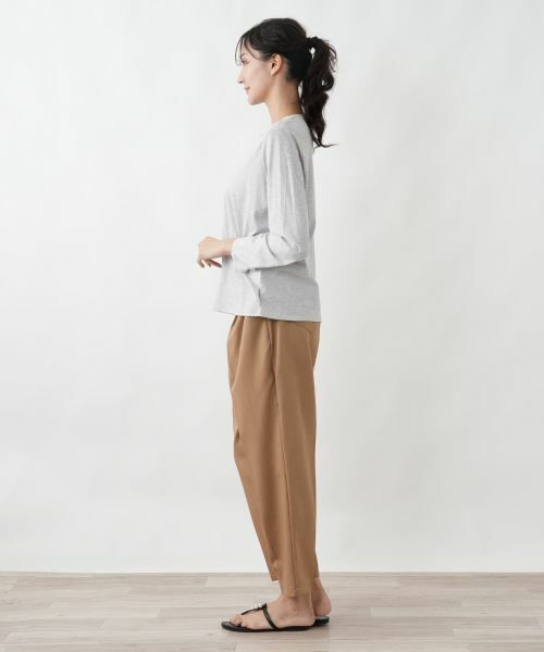 Leilian PLUS HOUSE / レリアンプラスハウス カットソー | ラウンドネックプルオーバー【SORAGE】 | 詳細8