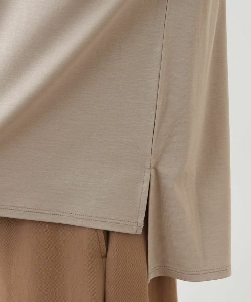 Leilian PLUS HOUSE / レリアンプラスハウス Tシャツ | レース箔プリントTシャツ【SORAGE】 | 詳細10