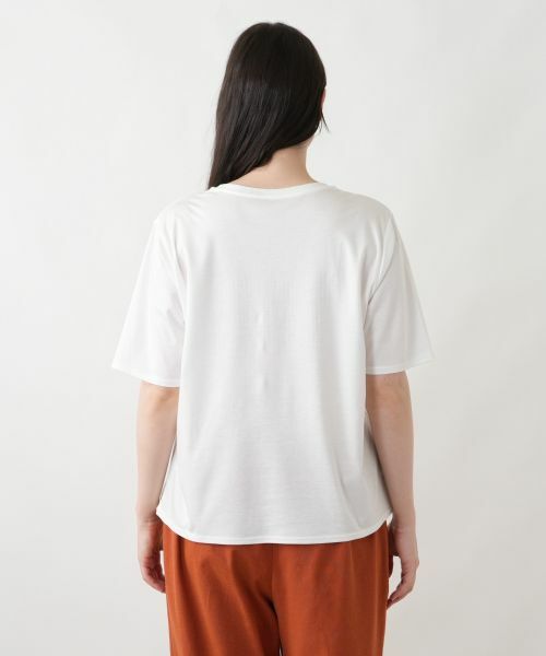 Leilian PLUS HOUSE / レリアンプラスハウス Tシャツ | スパングル＆ビーズ刺繍Tシャツ【SORAGE】 | 詳細23