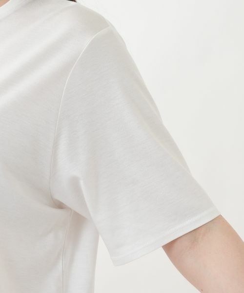 Leilian PLUS HOUSE / レリアンプラスハウス Tシャツ | スパングル＆ビーズ刺繍Tシャツ【SORAGE】 | 詳細26