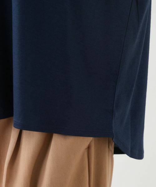 Leilian PLUS HOUSE / レリアンプラスハウス カットソー | ヨークレースジャージプルオーバー【SORAGE】 | 詳細13