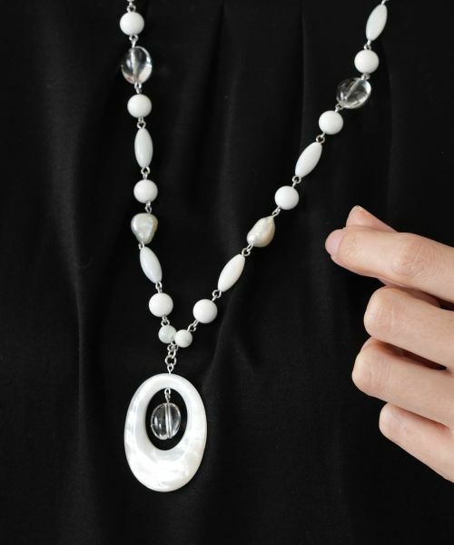 Leilian PLUS HOUSE / レリアンプラスハウス ネックレス・ペンダント・チョーカー | 白蝶貝ペンダント | 詳細3