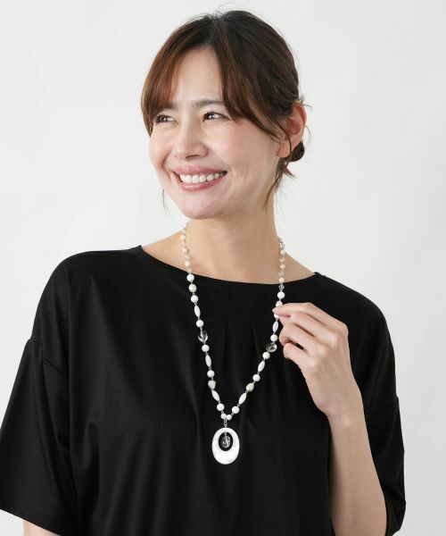 Leilian PLUS HOUSE / レリアンプラスハウス ネックレス・ペンダント・チョーカー | 白蝶貝ペンダント | 詳細4