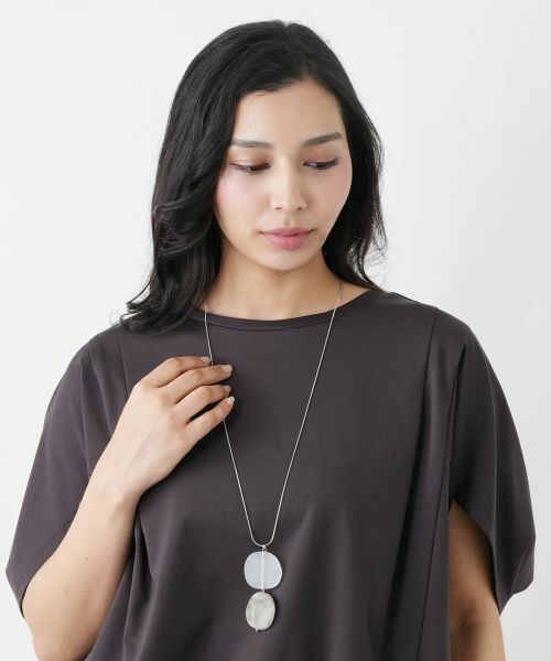 Leilian PLUS HOUSE / レリアンプラスハウス ネックレス・ペンダント・チョーカー | サークルモチーフペンダント | 詳細3