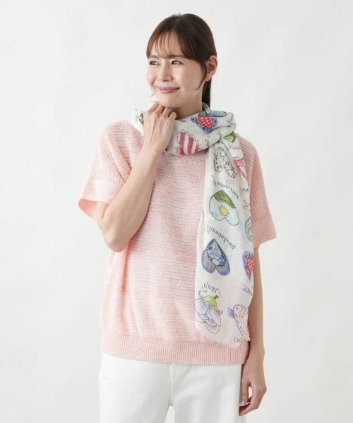 Leilian PLUS HOUSE / レリアンプラスハウス マフラー・ショール・スヌード・ストール | ネックウエア【FALIERO SARTI】 | 詳細5