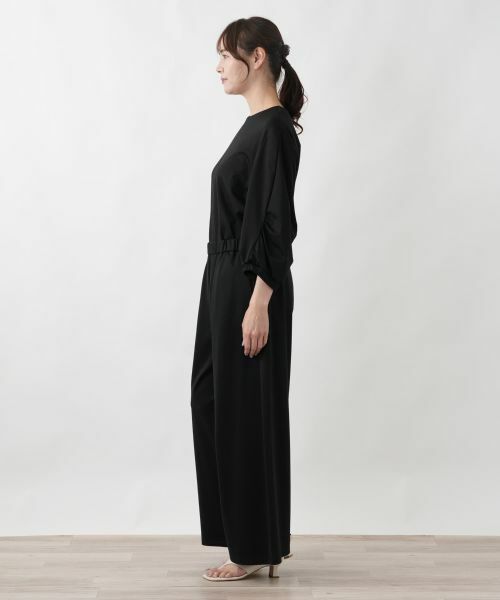 Leilian PLUS HOUSE / レリアンプラスハウス その他パンツ | ジャージワイドパンツ【BOURGE】 | 詳細5