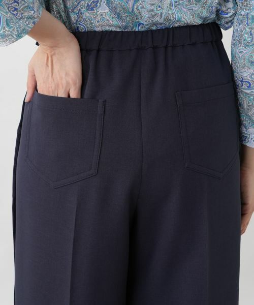 Leilian PLUS HOUSE / レリアンプラスハウス その他パンツ | サイドオープンワイドパンツ【大妻女子大学コラボ商品】 | 詳細10