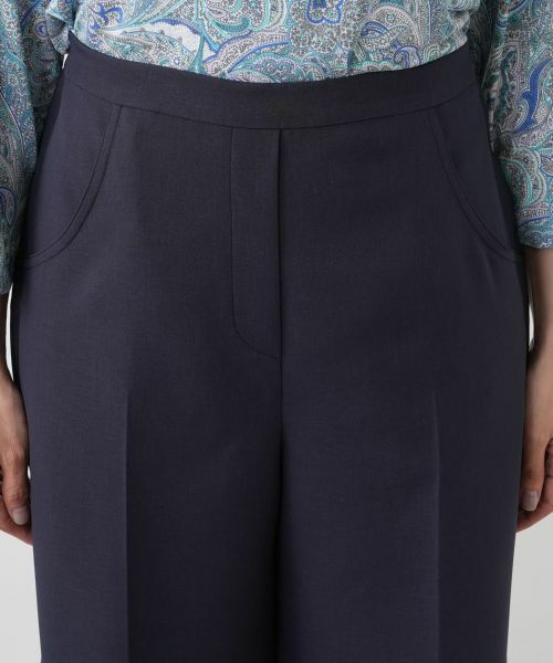 Leilian PLUS HOUSE / レリアンプラスハウス その他パンツ | サイドオープンワイドパンツ【大妻女子大学コラボ商品】 | 詳細7