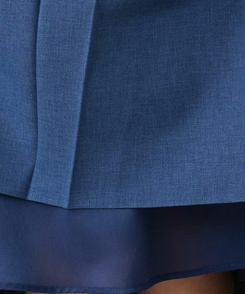 Leilian PLUS HOUSE / レリアンプラスハウス ドレス | サイドプリーツワンピース【大妻女子大学コラボ商品】 | 詳細14