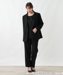 Leilian PLUS HOUSE / レリアンプラスハウス セットアップ | パンツスーツブラックフォーマル