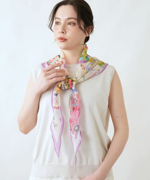 Leilian PLUS HOUSE / レリアンプラスハウス バンダナ・スカーフ | ネックウエア | 詳細2