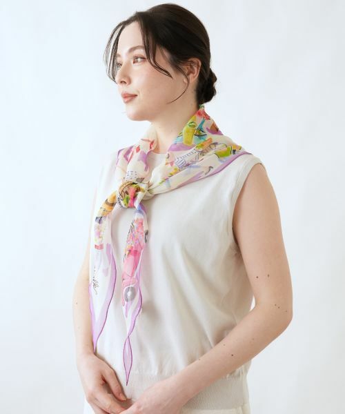 Leilian PLUS HOUSE / レリアンプラスハウス バンダナ・スカーフ | ネックウエア | 詳細3
