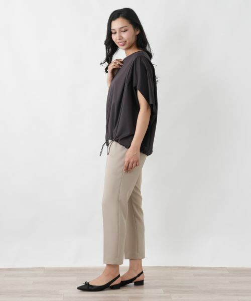 Leilian PLUS HOUSE / レリアンプラスハウス カットソー | スリーブスリットプルオーバー【プラス企画】 | 詳細2