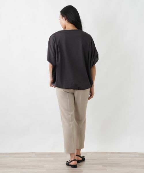 Leilian PLUS HOUSE / レリアンプラスハウス カットソー | スリーブスリットプルオーバー【プラス企画】 | 詳細3