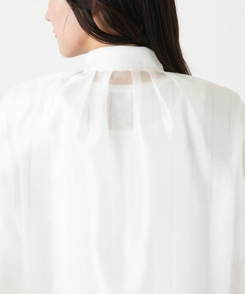 Leilian PLUS HOUSE / レリアンプラスハウス その他アウター | シアーボリュームスリーブブルゾン【NEMIKA】 | 詳細15