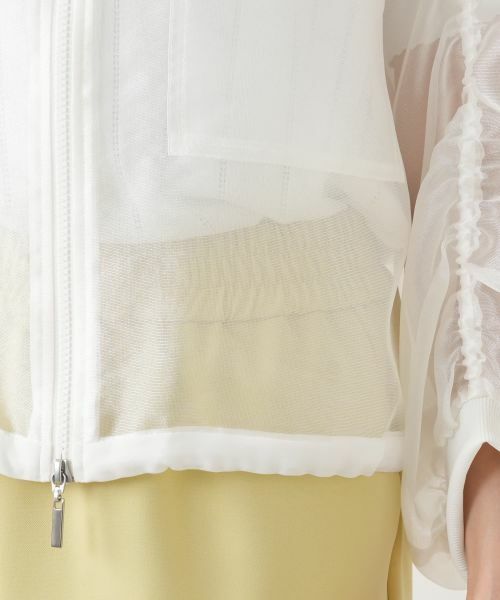 Leilian PLUS HOUSE / レリアンプラスハウス その他アウター | シアーボリュームスリーブブルゾン【NEMIKA】 | 詳細18