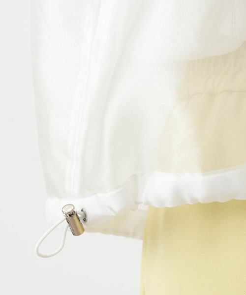 Leilian PLUS HOUSE / レリアンプラスハウス その他アウター | シアーボリュームスリーブブルゾン【NEMIKA】 | 詳細20