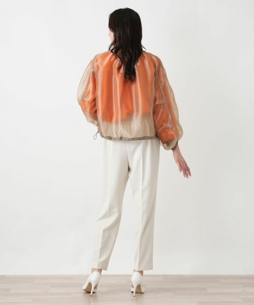 Leilian PLUS HOUSE / レリアンプラスハウス その他アウター | シアーボリュームスリーブブルゾン【NEMIKA】 | 詳細3