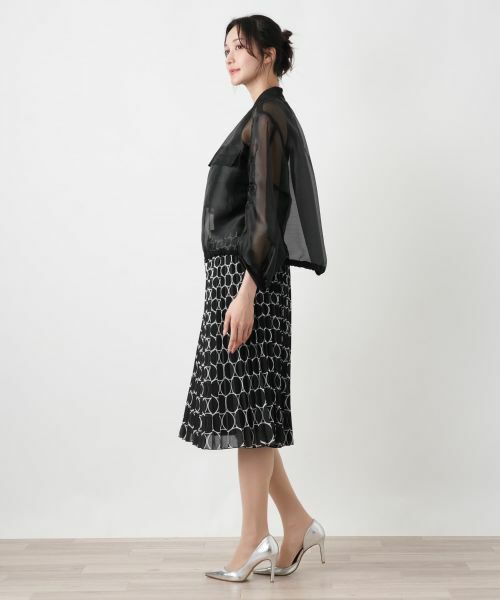 Leilian PLUS HOUSE / レリアンプラスハウス その他アウター | シアーボリュームスリーブブルゾン【NEMIKA】 | 詳細5