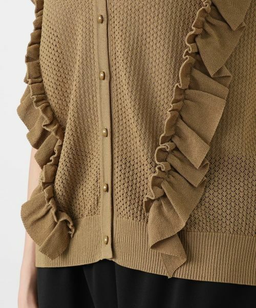 Leilian PLUS HOUSE / レリアンプラスハウス テーラードジャケット | フリルニットベスト【NEMIKA】 | 詳細16