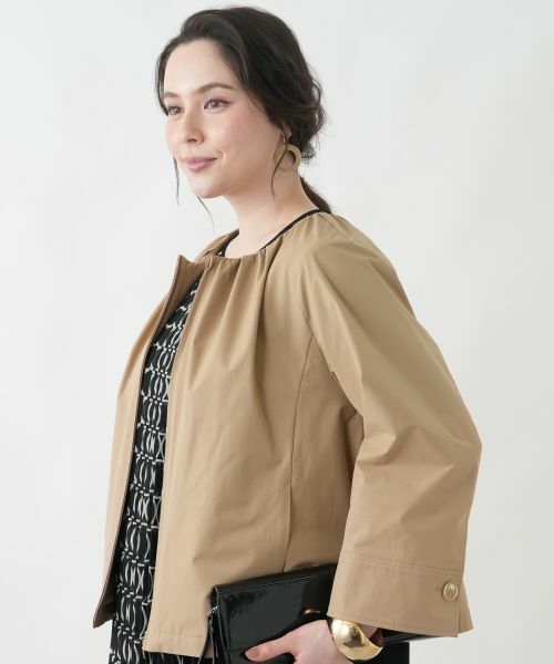 Leilian PLUS HOUSE / レリアンプラスハウス その他アウター | 【はっ水】ブルゾン【Leilian WHITE LABEL】 | 詳細13