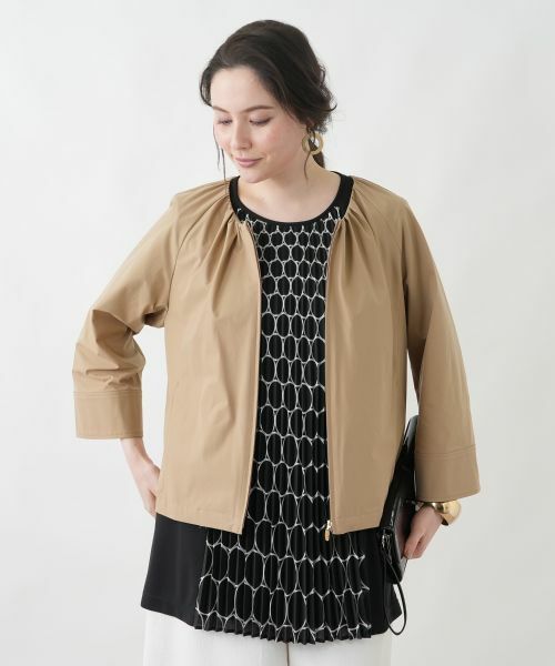 Leilian PLUS HOUSE / レリアンプラスハウス その他アウター | 【はっ水】ブルゾン【Leilian WHITE LABEL】 | 詳細14