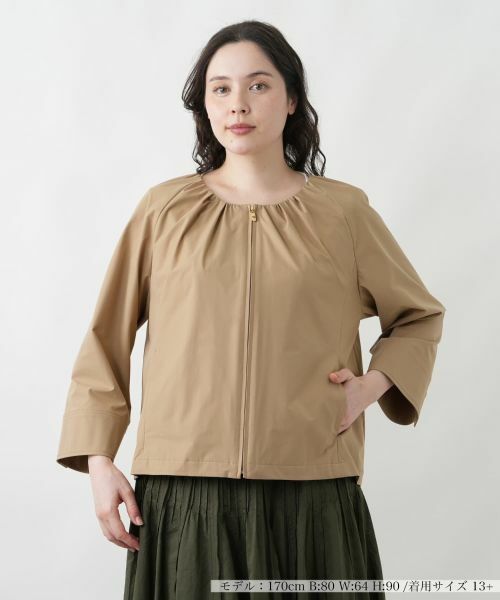 Leilian PLUS HOUSE / レリアンプラスハウス その他アウター | 【はっ水】ブルゾン【Leilian WHITE LABEL】 | 詳細17